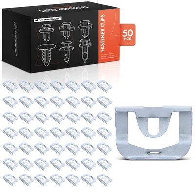 50 Pcs 24mm Metal Window Reveal Moulding Retainer Clips