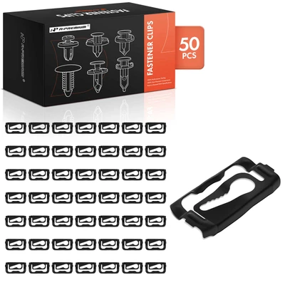 50 Pcs 36.5mm Metal Window Reveal Moulding Retainer Clips