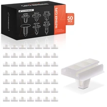 2003-2007 Honda Accord 50 Pcs Nylon White Molding Clip A-Premium APRCF450