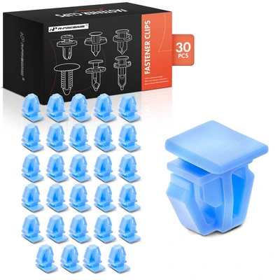 30 Pcs 15mm Nylon Bumper to Body Side Moulding Retainer Clips