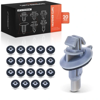 20 Pcs Nylon Retainer Fender Moulding Clip with Sealer