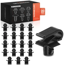 20 Pcs 7mm Nylon Grille Moulding Retainer Clips