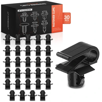 30 Pcs 7mm Nylon Grille Moulding Retainer Clips