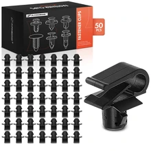 50 Pcs 7mm Nylon Grille Moulding Retainer Clips
