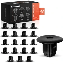 20 Pcs 9mm Clip Fender Apron Screw Grommet Fastener