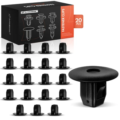 20 Pcs 9mm Clip Fender Apron Screw Grommet Fastener