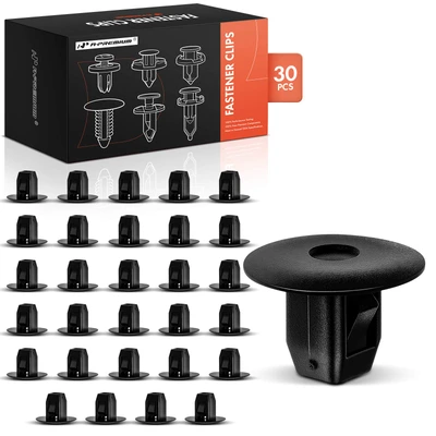 30 Pcs 9mm Clips Fender Apron Screw Grommet Fasteners