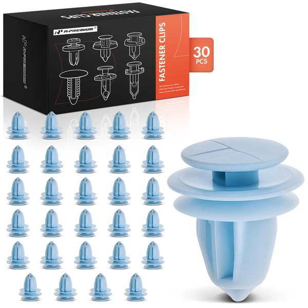 2001-2020 2022-2024 Acura MDX 30 Pcs Nylon Blue Door Panel Retainer Clip A-Premium APRCF584