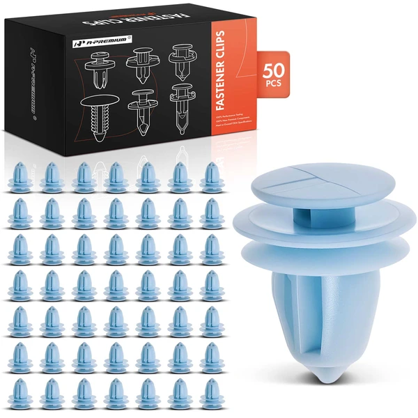 1986-2001 2023-2024 Acura Integra 50 Pcs Nylon Blue Door Panel Retainer Clip A-Premium APRCF585