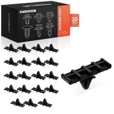 20 Pcs 9mm Nylon Rocker Panel Ground Effects Moulding Retainer Trim Clips