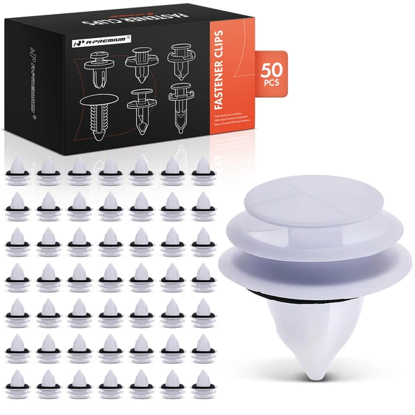 2005 Mazda Miata 50 Pcs Nylon White Trim Panel Retainer A-Premium APRCF600