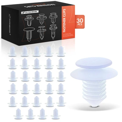 30 Pcs Nylon Trim Fastener Clips Retainers