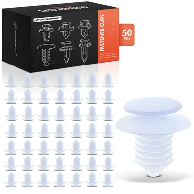 50 Pcs Nylon Trim Fastener Clips Retainers