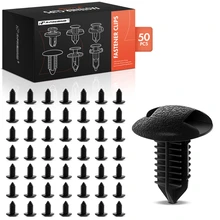 2001-2007 Toyota Highlander 50 Pcs Nylon Black Luggage Compartment Trim Retainer A-Premium APRCF053