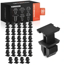 1994-2002 Mercedes-Benz SL600 30 Pcs 7 x 8mm Nylon Black Door Panel Retainer Clip A-Premium APRCF079