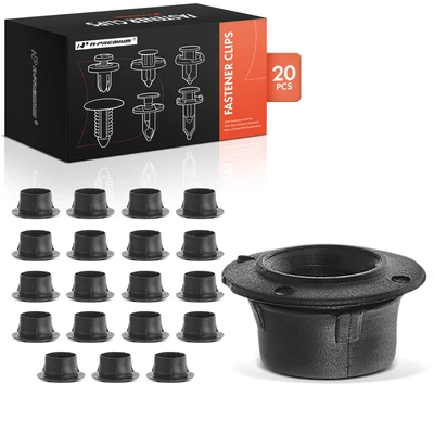 20 Pcs 9mm Nylon Moulding Insert Fastener Clips