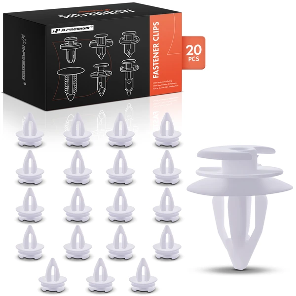 1991 1993 2008-2015 BMW 535i 20 Pcs Nylon White Trim Panel Retainer A-Premium APRCF112