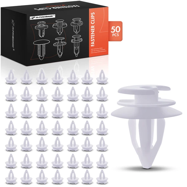 1991 1993 2008-2015 BMW 535i 50 Pcs Nylon White Trim Panel Retainer A-Premium APRCF114