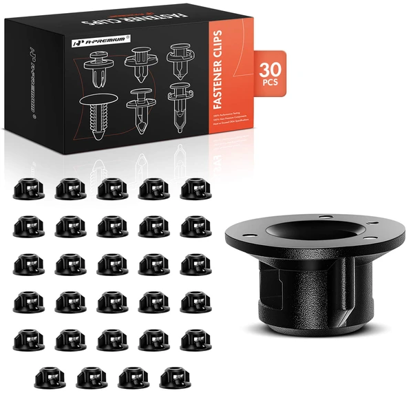 2003-2009 Lexus GX470 30 Pcs Nylon Black Quarter Panel Wheelhouse Liner Clip A-Premium APRCF137