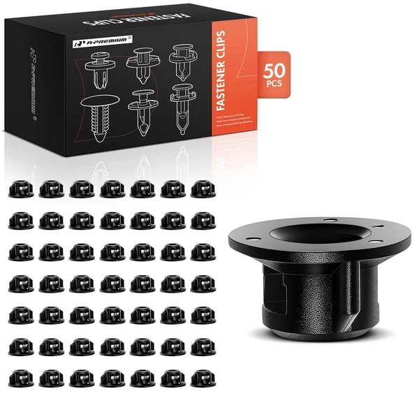 2003-2009 Lexus GX470 50 Pcs Nylon Black Quarter Panel Wheelhouse Liner Clip A-Premium APRCF138