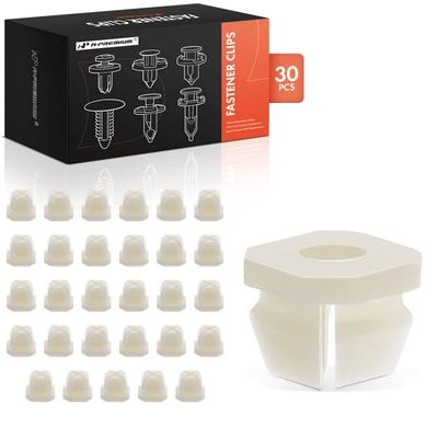 30 Pcs Interior Trim Bezel Grill Nut Screw Retainer Clip