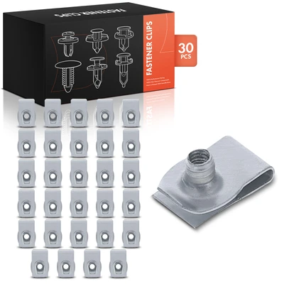 30 Pcs M4.2-1.41 Zinc Organic High Mount Lamp Nuts