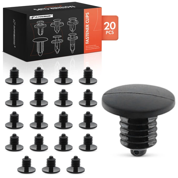 1995-2001 Chevrolet Monte Carlo 20 Pcs Nylon Black Weatherstrip Retainer Clip A-Premium APRCF175