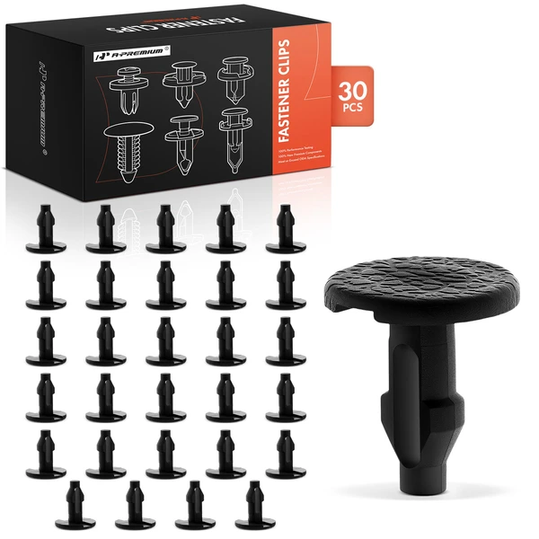 1995 Mitsubishi Eclipse 30 Pcs Nylon Black Trim Panel Retainer A-Premium APRCF227