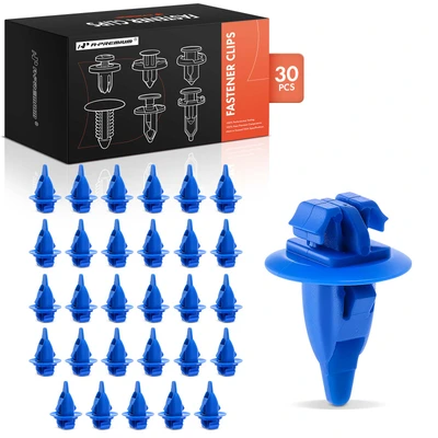 30 Pcs 17mm Fender Wheel Flare Moulding Retainer Clip