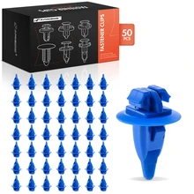 50 Pcs 17mm Fender Wheel Flare Moulding Retainer Clip