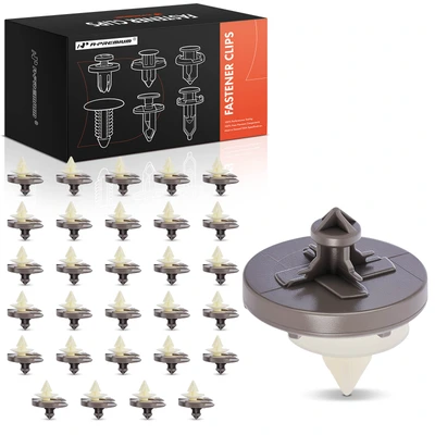 30 Pcs 9.5mm Adjustable Door Trim Panel Retainer Clips