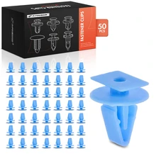 2010-2013 2024-2025 Acura ZDX 50 Pcs 8mm Nylon Blue Cowl Vent Retainer A-Premium APRCF1022