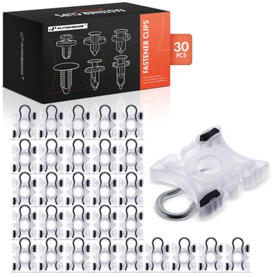 30 Pcs Window Regulator Sliding Retainer Clip with Metal Clip