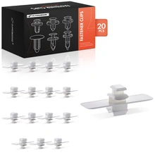20 Pcs 11mm x 45mm x16mm Nylon Mounting Retainer Clips