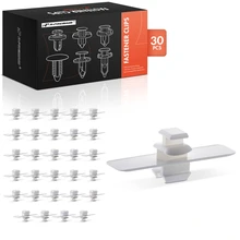 30 Pcs 11x45x16mm Nylon Mounting Retainer Clips
