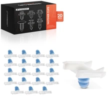 1998-2010 Volkswagen Passat 20 Pcs Nylon White Door Molding Retainer Clip A-Premium APRCF1072