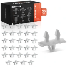 30 Pcs 25mm Nylon Door Moulding Retainer Clips