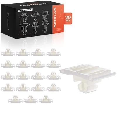 20 Pcs 6mm Nylon Rear Door Moulding Retainer Clips