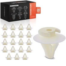 1985-1988 Volkswagen Golf 20 Pcs Nylon Natural Trim Panel Retainer A-Premium APRCF1147