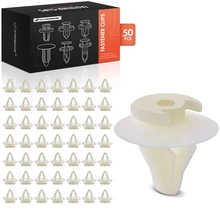 1985-1988 Volkswagen Golf 50 Pcs Nylon Natural Trim Panel Retainer A-Premium APRCF1149