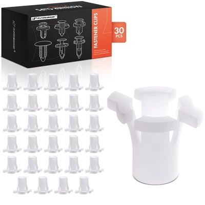 30 Pcs 10mm Nylon Headlight Adjusting Nut Retainer Clip