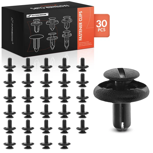 2019 Subaru Forester 30 Pcs 7mm Nylon Black Air Cleaner Inlet Duct Clip A-Premium APRCF1163