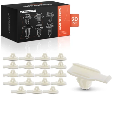 20 Pcs 10mm Nylon Rocker Panel Moulding Retainer Clips