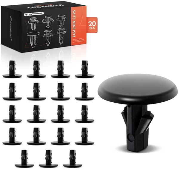 1995-1998 2002-2006 Mazda MPV 20 Pcs Nylon Black Weatherstrip Retainer Clip A-Premium APRCF1198