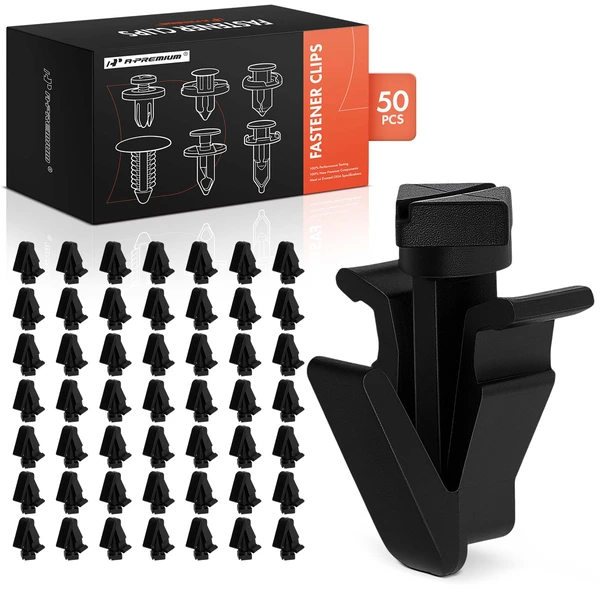 2002-2005 Nissan Altima 50 Pcs Nylon Black Grille Clip A-Premium APRCF1278