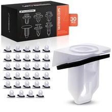 30 Pcs M5.5 Nylon Bumper Support Holder Bracket Fender Fastener