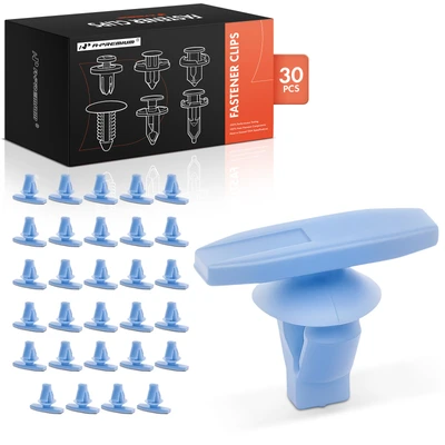 30 Pcs 6.5mm Yellow Weatherstrip Retainer Fastener