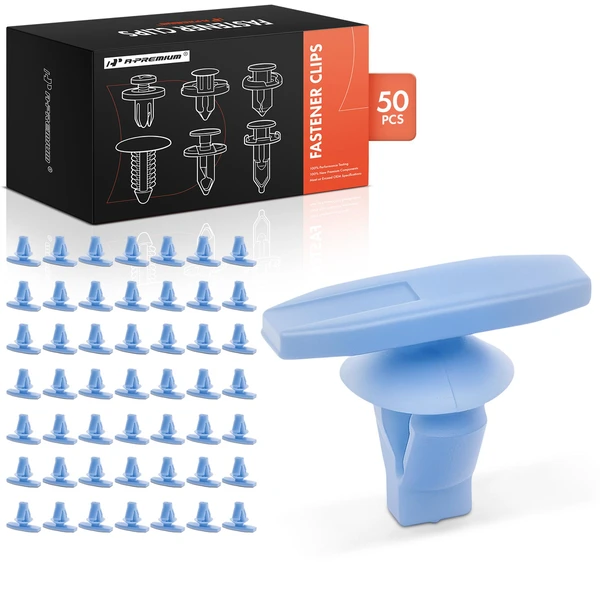 2015-2021 Acura TLX 50 Pcs Nylon Blue Weatherstrip Retainer Clip A-Premium APRCF1374