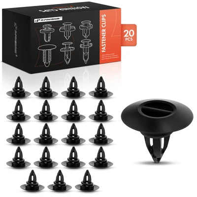 20 Pcs 9.5mm Nylon Rocker Panel & Wheel Housing Retainer Clips