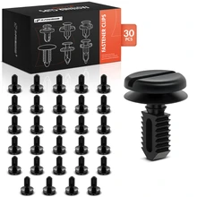 30 Pcs 5x8mm Nylon Trunk Boot Lining Trim Retainer Clips